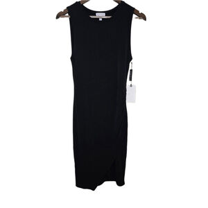 Women's Leith Black Dress Size S knee length tulip hem